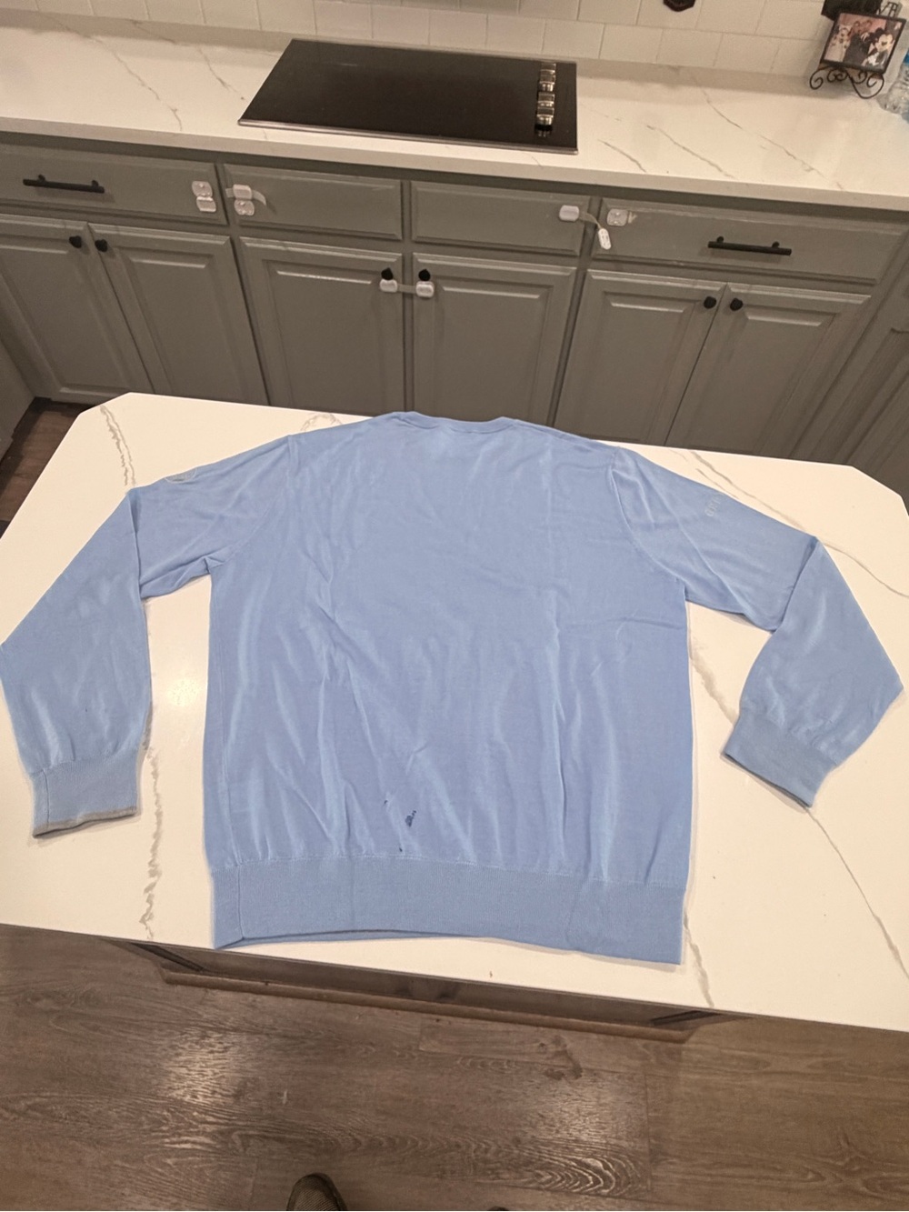 Greyson Men's Sky Blue Crewneck Sweater (used)